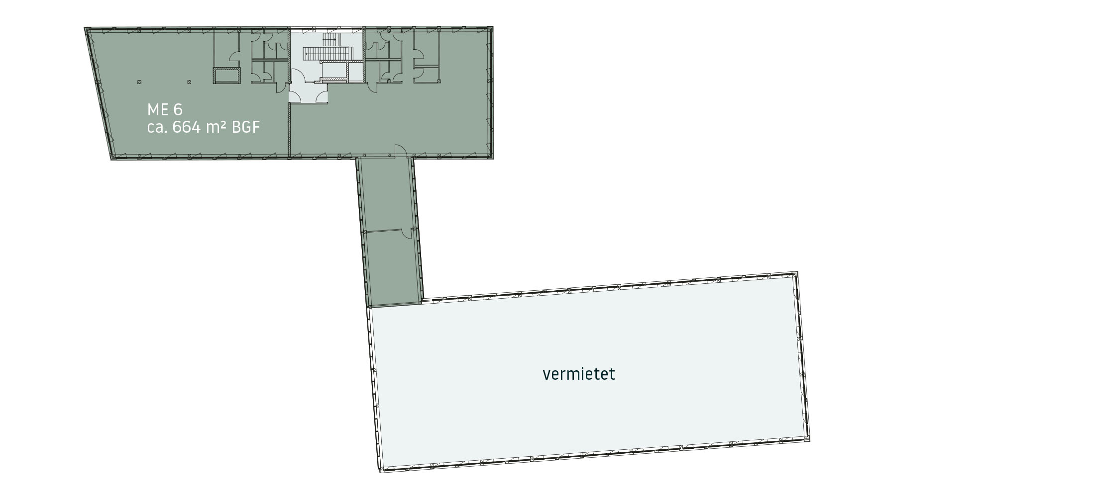 Lageplan 3. Obergeschoss